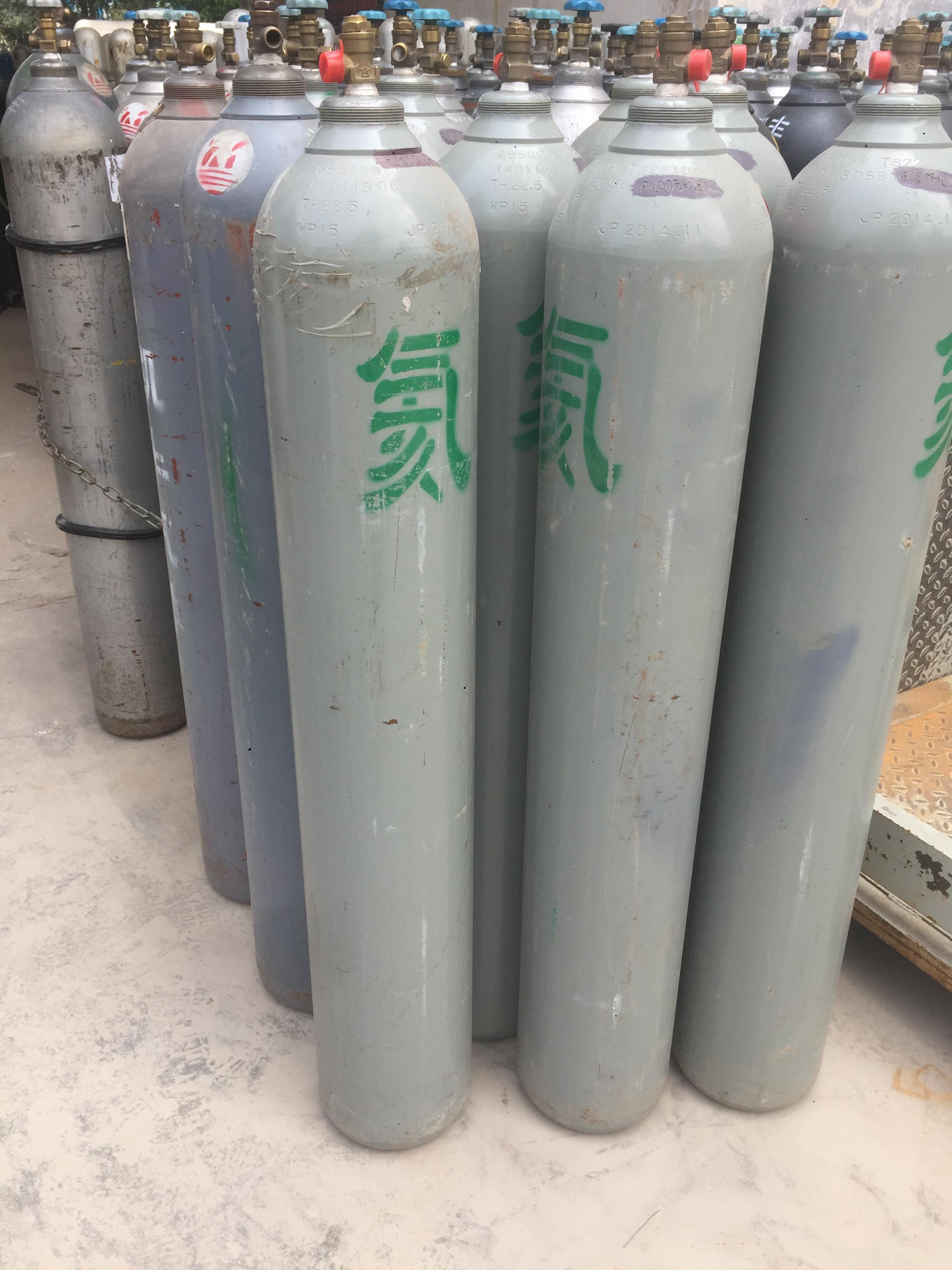 工業(yè)氣瓶留有殘余氣體的一些原因